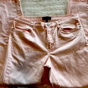 Banana Republic light pink skinny Jean